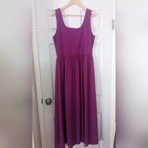 ANTONIO MELANI Fuschia Pink Midi Dress